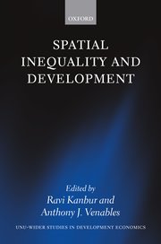 Cover for 

Spatial Inequality and Development







