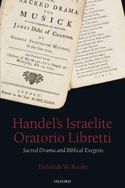 Cover for 

Handels Israelite Oratorio Libretti






