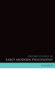 Cover for 

Oxford Studies in Early Modern Philosophy






