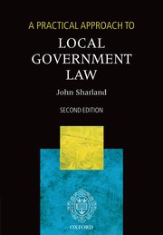 Cover for 

A Practical Approach to Local Government Law






