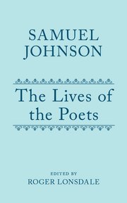 Cover for 

The Lives of the Poets







