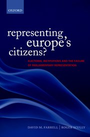 Cover for 

Representing Europes Citizens?






