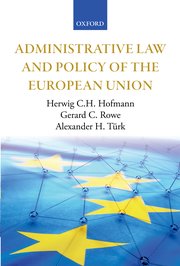Cover for 

Administrative Law and Policy of the European Union






