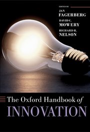 Cover for 

The Oxford Handbook of Innovation






