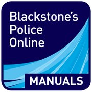 Cover for 

Blackstones Police Manuals Online






