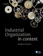 Cover for 

Industrial Organization in Context






