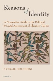 Cover for 

Reasons of Identity







