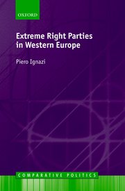 Cover for 

Extreme Right Parties in Western Europe






