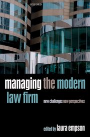 Cover for 

Managing the Modern Law Firm






