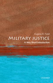 Cover for 

Military Justice: A Very Short Introduction






