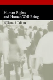 Cover for 

Human Rights and Human Well-Being







