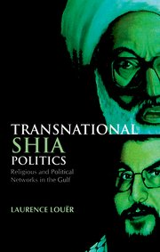 Cover for 

Transnational Shia Politics






