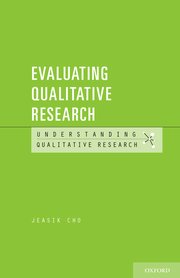 Cover for 

Evaluating Qualitative Research






