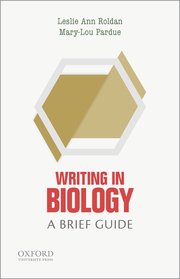 Cover for 

Writing in Biology






