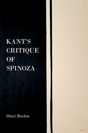 Cover for 

Kants Critique of Spinoza






