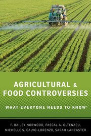 Cover for 

Agricultural and Food Controversies






