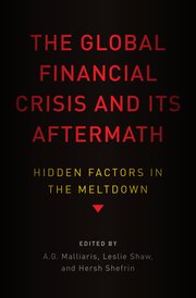 Cover for 

The Global Financial Crisis and Its Aftermath






