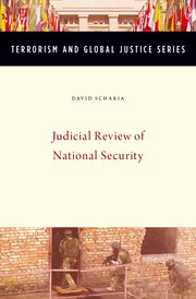 Cover for 

Judicial Review of National Security






