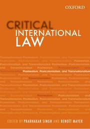 Cover for 

Critical International Law






