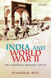 Cover for 

India and World War II






