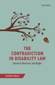Cover for 

The Contradiction in Disability Law






