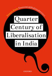 Cover for 

Quarter Century of Liberalization in India






