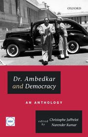 Cover for 

Dr. Ambedkar and Democracy






