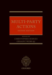 Cover for 

Multi-Party Actions






