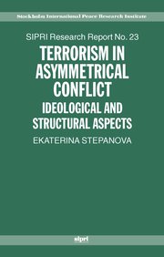 Cover for 

Terrorism in Asymmetric Conflict






