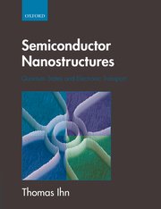Cover for 

Semiconductor Nanostructures






