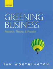 Cover for 

Greening Business






