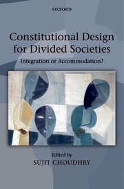 Cover for 

Constitutional Design for Divided Societies






