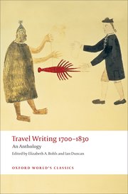 Cover for 

Travel Writing 1700-1830







