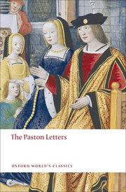Cover for 

The Paston Letters






