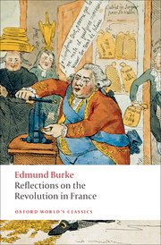 Cover for 

Reflections on the Revolution in France






