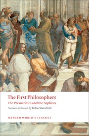Cover for 

The First Philosophers






