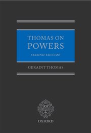 Cover for 

Thomas on Powers






