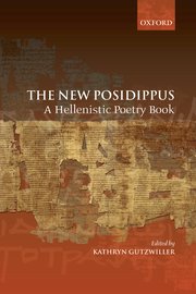 Cover for 

The New Posidippus







