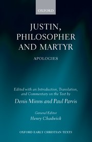 Cover for 

Justin, Philosopher and Martyr: Apologies






