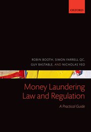 Cover for 

Money Laundering Law and Regulation






