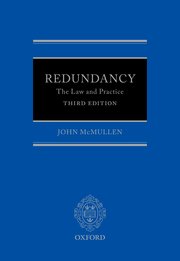 Cover for 

Redundancy: The Law and Practice






