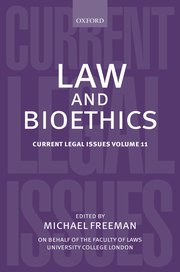 Cover for 

Law and Bioethics






