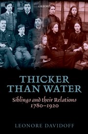 Cover for 

Thicker than Water






