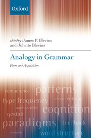 Cover for 

Analogy in Grammar






