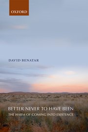 Cover for 

Better Never to Have Been






