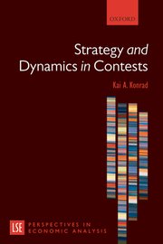 Cover for 

Strategy and Dynamics in Contests






