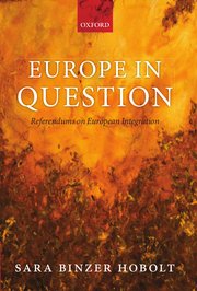 Cover for 

Europe in Question






