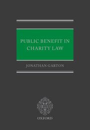 Cover for 

Public Benefit in Charity Law






