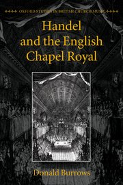 Cover for 

Handel and the English Chapel Royal






