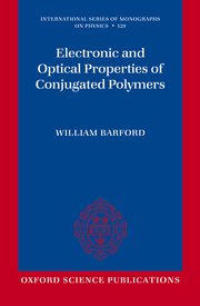 Cover for 

Electronic and Optical Properties of Conjugated Polymers






